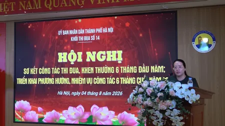 Hội nghị Sơ kết thi đua 6 tháng đầu năm - Khối thi đua số 14